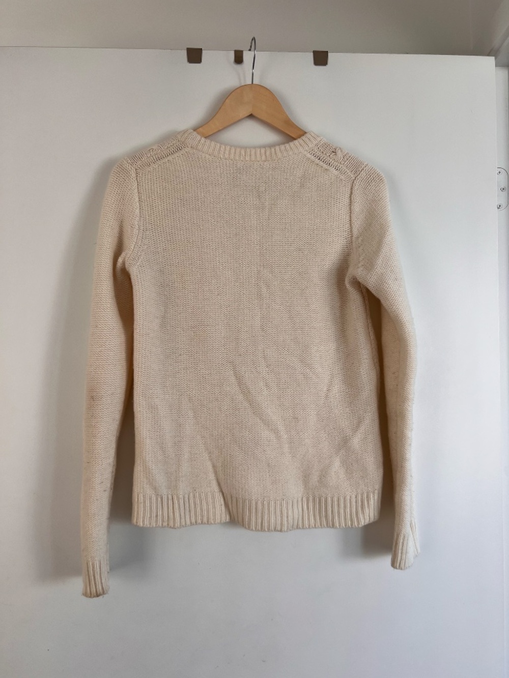 J. Crew Merino-Blend Cable Knit Sweater - Picture 3 of 5